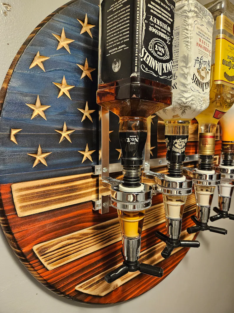 Best Gift Ideas for 2024 – U.S. Flag Wall Mounted Water Dispenser